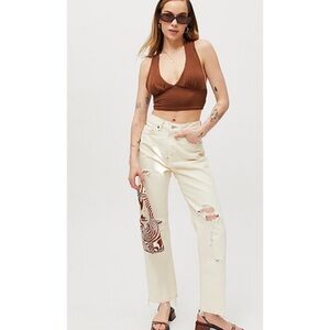 BDG Urban Outfitters Cowboy Jeans (Ivory - 24)
